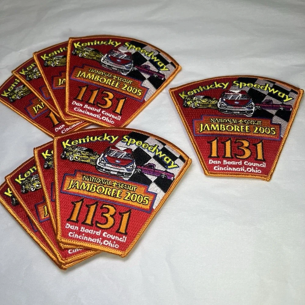9 Boy Scout Beard Ohio Kentucky Speedway 1131 Council JSP‎ 2005 Jamboree Patch